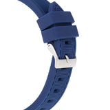 Hugo Boss Professional Chronograph Blue Dial Blue Silicone Strap Watch for Men - 1513526 Authentic Buy Shop Now