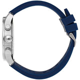 Hugo Boss Professional Chronograph Blue Dial Blue Silicone Strap Watch for Men - 1513526 Authentic Buy Shop Now