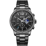 Hugo Boss Professional Black Dial Black Steel Strap Watch for Men - 1513528 Authentic Buy Shop Now