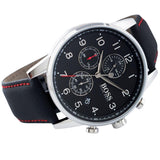 Hugo Boss Navigator Black Dial Black Leather Strap Watch for Men - 1513535 Authentic Buy Shop Now