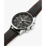 Hugo Boss Navigator Black Dial Black Leather Strap Watch for Men - 1513535 Authentic Buy Shop Now