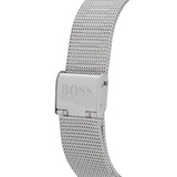 Hugo Boss Horizon Quartz Blue Dial Silver Mesh Bracelet Watch For Men - 1513541 Authentic Buy Shop Now