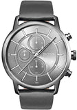 Hugo Boss Architectural Grey Dial Grey Leather Strap Watch for Men - 1513570 Authentic Buy Shop Now