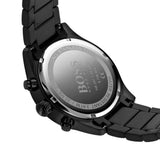 Hugo Boss Grand Prix Black Dial Black Steel Strap Watch for Men - 1513578 Authentic Buy Shop Now