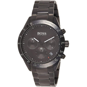 Hugo Boss Talent Black Ceramic Dial Black Steel Strap Watch for Men - 1513581 Authentic Buy Shop Now