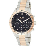 Hugo Boss Talent Black Dial Two Tone Steel Strap Watch for Men - 1513584 Authentic Buy Shop Now