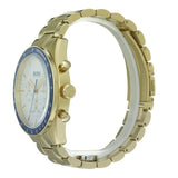 Hugo Boss Trophy White Dial Gold Steel Strap Watch for Men - 1513631 Authentic Buy Shop Now