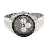 Hugo Boss Trophy Chronograph Grey Dial Silver Steel Strap Watch for Men - 1513634 Authentic Buy Shop Now