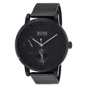 Hugo Boss Oxygen Black Dial Black Mesh Bracelet Watch for Men - 1513636 Authentic Buy Shop Now