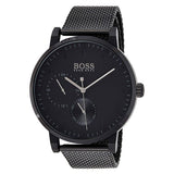 Hugo Boss Oxygen Black Dial Black Mesh Bracelet Watch for Men - 1513636 Authentic Buy Shop Now