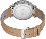 Hugo Boss Spirit Grey Dial Brown Leather Strap Watch for Men - 1513691 Authentic Buy Shop Now