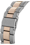 Hugo Boss Here Chronograph Black Dial Two Tone Steel Strap Watch for Men - 1513757 Authentic Buy Shop Now