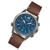 Hugo Boss Nomad Blue Dial Brown Leather Strap Watch for Men - 1513773 Authentic Buy Shop Now
