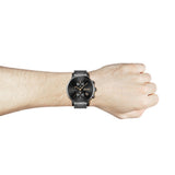 Hugo Boss Integrity Black Dial Black Steel Strap Watch for Men - 1513780 Authentic Buy Shop Now