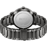 Hugo Boss Spirit Chronograph Grey Dial Grey Steel Strap Watch for Men - 1513695 Authentic Buy Shop Now