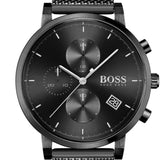 Hugo Boss Integrity Black Dial Black Mesh Bracelet Watch for Men - 1513813 Authentic Buy Shop Now