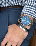 Hugo Boss Champion Blue Dial Silver Steel Strap Watch for Men - 1513818 Authentic Buy Shop Now