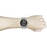 Hugo Boss Champion Chronograph Black Dial Two Tone Steel Strap Watch for Men - 1513819 Authentic Buy Shop Now