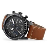 Hugo Boss Pilot Black Dial Brown Leather Strap Watch for Men - 1513851 Authentic Buy Shop Now
