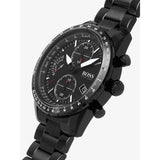 Hugo Boss Aero Black Dial Black Steel Strap Watch for Men - 1513771 Authentic Buy Shop Now