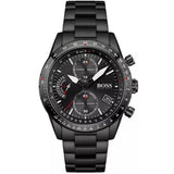 Hugo Boss Aero Black Dial Black Steel Strap Watch for Men - 1513771 Authentic Buy Shop Now