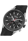 Hugo Boss Distinct Black Dial Black Rubber Strap Watch for Men - 1513855 Authentic Buy Shop Now