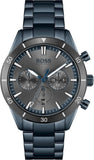 Hugo Boss Trophy Black Dial Black Steel Strap Watch for Men - 1513675 Authentic Buy Shop Now