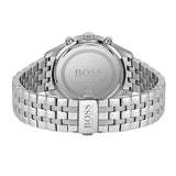 Hugo Boss Associate Black Dial Silver Steel Strap Watch for Men - 1513267 Authentic Buy Shop Now