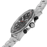 Hugo Boss Energy Chronograph Black Dial Silver Steel Strap Watch For Men - 1513971 Authentic Buy Shop Now