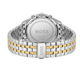 Hugo Boss Associate Blue Dial Two Tone Steel Strap Watch for Men - 1513976 Authentic Buy Shop Now