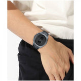Hugo Boss Steer Chronograph Quartz Grey Dial Grey Steel Strap Watch For Men - 1513996 Authentic Buy Shop Now