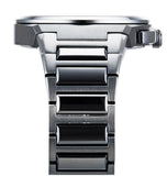 Hugo Boss Steer Chronograph Quartz Grey Dial Grey Steel Strap Watch For Men - 1513996 Authentic Buy Shop Now