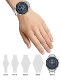 Hugo Boss Cloud Chronograph Blue Dial Silver Steel Strap Watch For Men - 1514015 Authentic Buy Shop Now