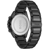Hugo Boss Cloud Chronograph Black Dial Black Steel Strap Watch For Men - 1514016 Authentic Buy Shop Now