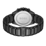 Hugo Boss Cloud Chronograph Black Dial Black Steel Strap Watch For Men - 1514016 Authentic Buy Shop Now
