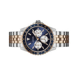 Guess Odyssey Blue Dial Two Tone Steel Strap Watch For Men - W1107G3 Authentic Buy Shop Now