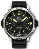 IWC Aquatimer Automatic 2000 Black Dial Black Rubber Strap Watch for Men - IW358001 Authentic Buy Shop Now