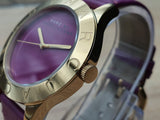 Marc Jacobs Purple Dial Purple Leather Strap Watch for Women - MBM1209 Authentic Buy Shop Now