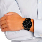 Hugo Boss Navigator Black Dial Black Leather Strap Watch for Men - 1513497 Authentic Buy Shop Now