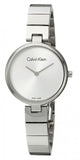Calvin Klein Authentic White Dial Silver Steel Strap Watch for Women - K8G23146 Authentic Buy Shop Now