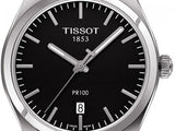 Tissot PR 100 Sport Chic Quartz Stainless Steel Watch For Men - T101.410.11.051.00 Authentic Buy Shop Now