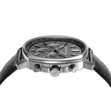 Michael Kors Sullivan Chronograph Black Dial Black Leather Strap Watch For Men - MK8997 Authentic Buy Shop Now