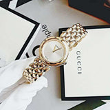 Versace V-Flare Quartz Silver Dial Gold Steel Strap Watch for Women - VEBN00718 Authentic Buy Shop Now