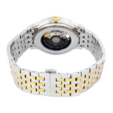 Tissot Tradition Powermatic 80 Open Heart Silver Dial Two Tone Steel Strap Watch For Men - T063.907.22.038.00 Authentic Buy Shop Now