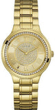Guess Madison Diamonds Gold Dial Gold Steel Strap Watch for Women - W0637L2 Authentic Buy Shop Now