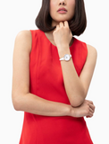 Calvin Klein Seduce Seduction White Dial Two Tone Steel Strap Watch for Women - K4E2NX1T Authentic Buy Shop Now