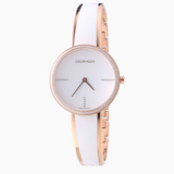 Calvin Klein Seduce Seduction White Dial Two Tone Steel Strap Watch for Women - K4E2NX1T Authentic Buy Shop Now