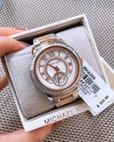 Michael Kors Madelyn Silver Dial Two Tone Steel Strap Watch for Women - MK6288 Authentic Buy Shop Now