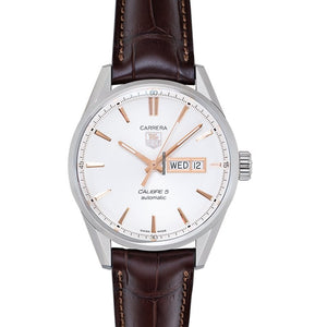 Tag Heuer Carrera White Dial Watch for Men - WAR201D.FC6291 Authentic Buy Shop Now