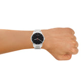 Calvin Klein City Black Dial Silver Steel Strap Watch for Men - K2G2G141 Authentic Buy Shop Now